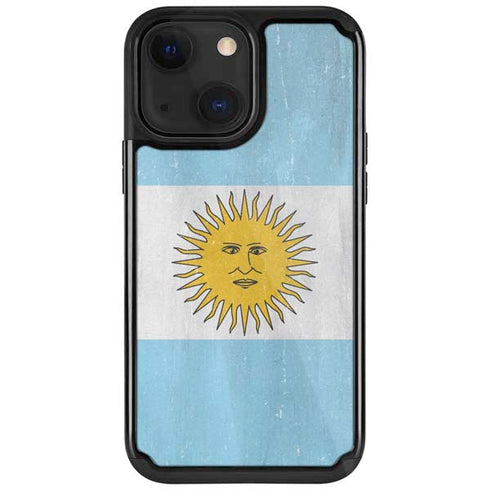 Argentina Flag Distressed iPhone 13 Cargo Case